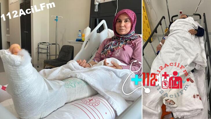 112 Acil Sağlık Merkezi'nde görevli acil tıp teknisyeni Rabia Kılıç