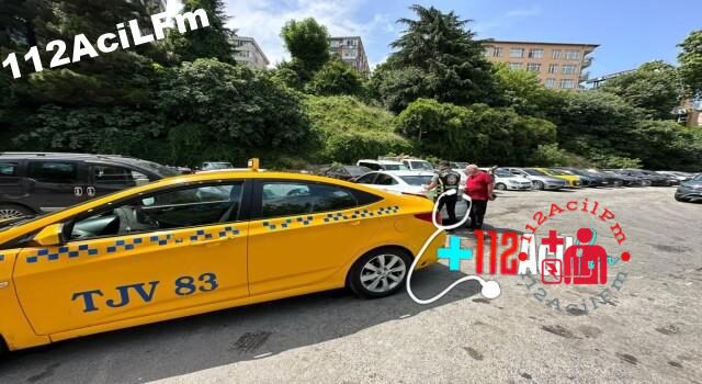 Hasta Bekleyen Ambulansın Yoldan çekilmesini Isteyen Taksi Sürücüsüne Para Cezası