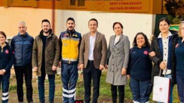 MHP Bolu Belediye Başkan Adayı 112 Acil Sağlık Hizmetleri Personellerini Ziyaret Etti !