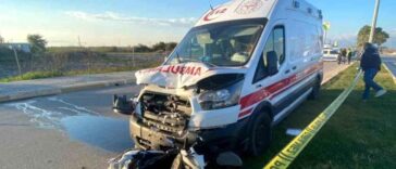 Antalya'da Feci Ambulans Kazası ! 1 Vefat