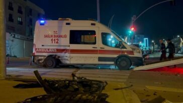 Gebze'de Ambulans Kazası ! 4 Yaralı