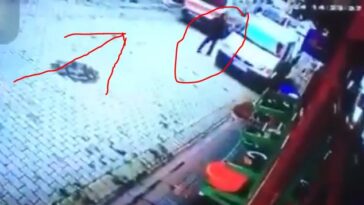 Giresun'da Geri manevra Yapan Ambulans Yanlışlıkla Vatandaşı Altına Aldı !