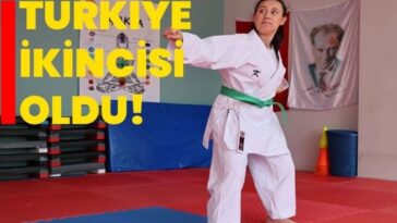 Serebral Pals Hastası Hemde Anne Olan Sağlık Çalışanı Emine para karatede Türkiye 2.’si !